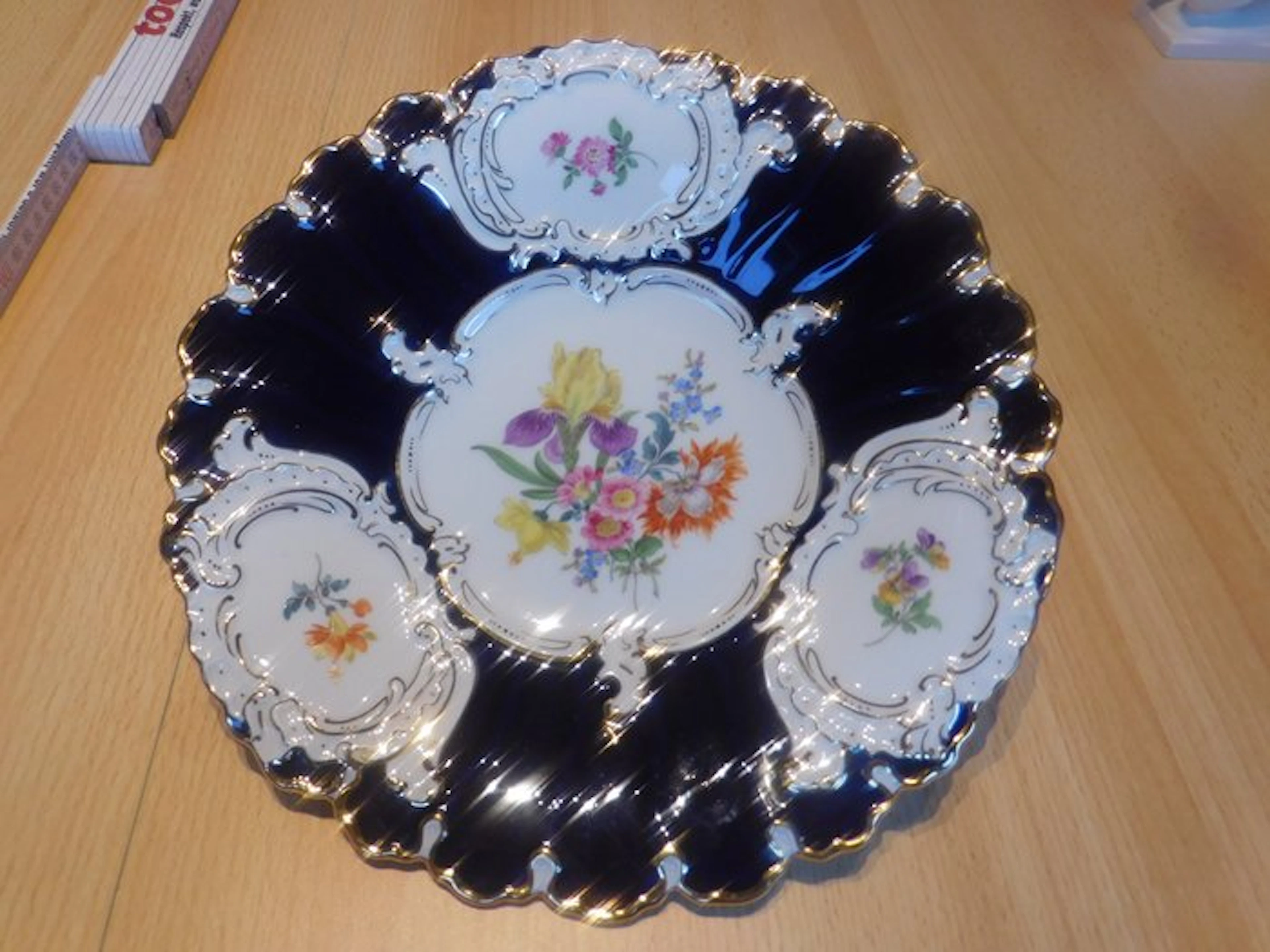 Meissen - Plate - Prunkteller - Porcelain