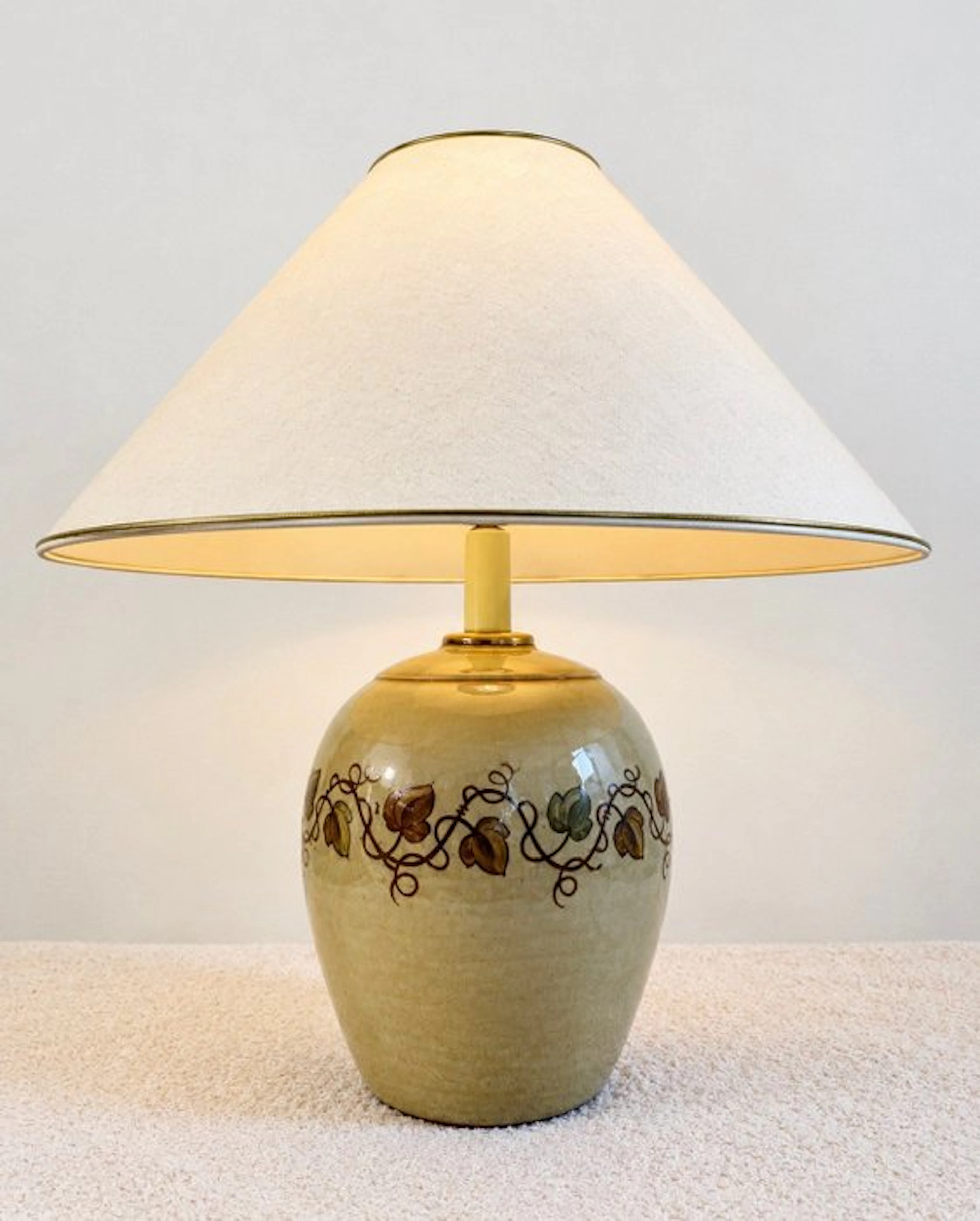 S.V.E. - Table lamp - Luxury - Ceramic, Steel, Textile