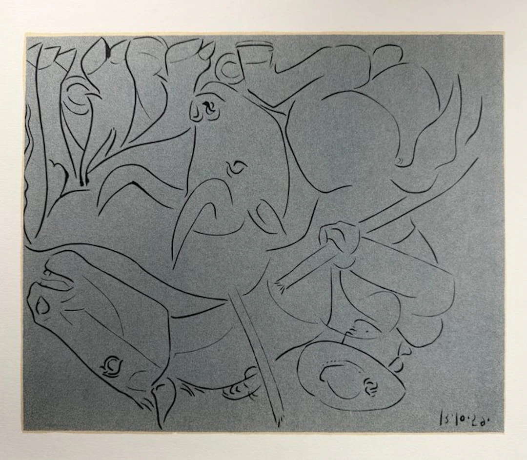 Pablo Picasso (1881-1973) - La Pique Cassée