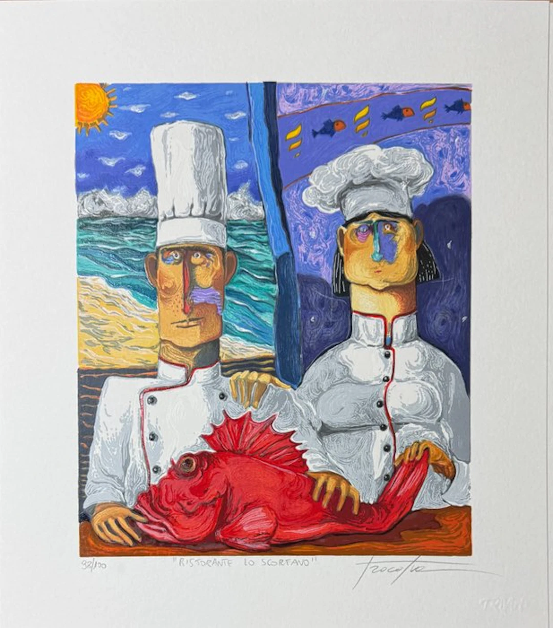 Pino Procopio (1954) - Ristorante lo scorfano