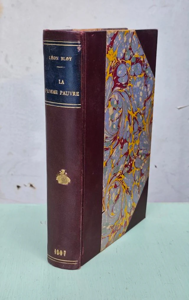 Léon Bloy - La Femme Pauvre - 1ª edizione - legatura pregiata - 1897