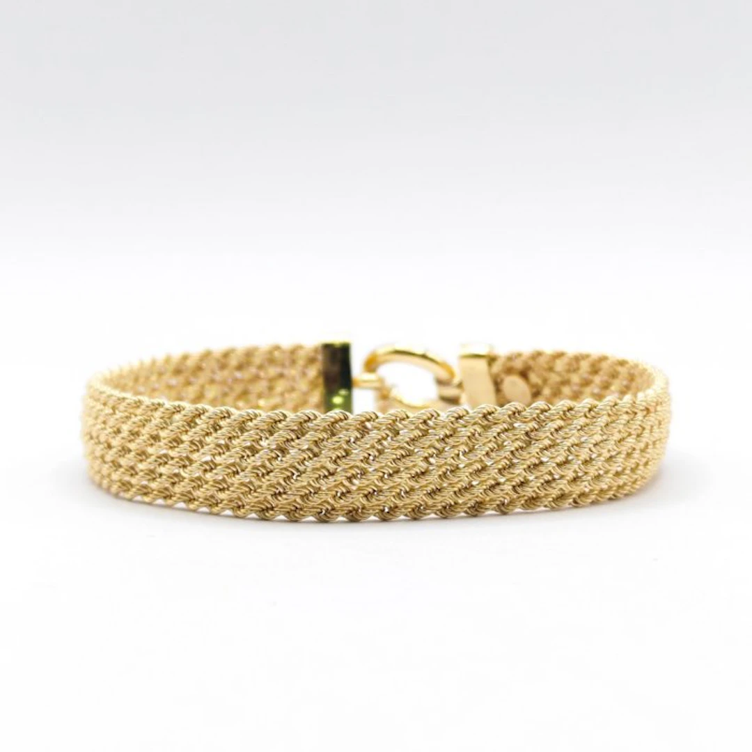 No reserve price - Bracelet - 18 kt. Yellow gold