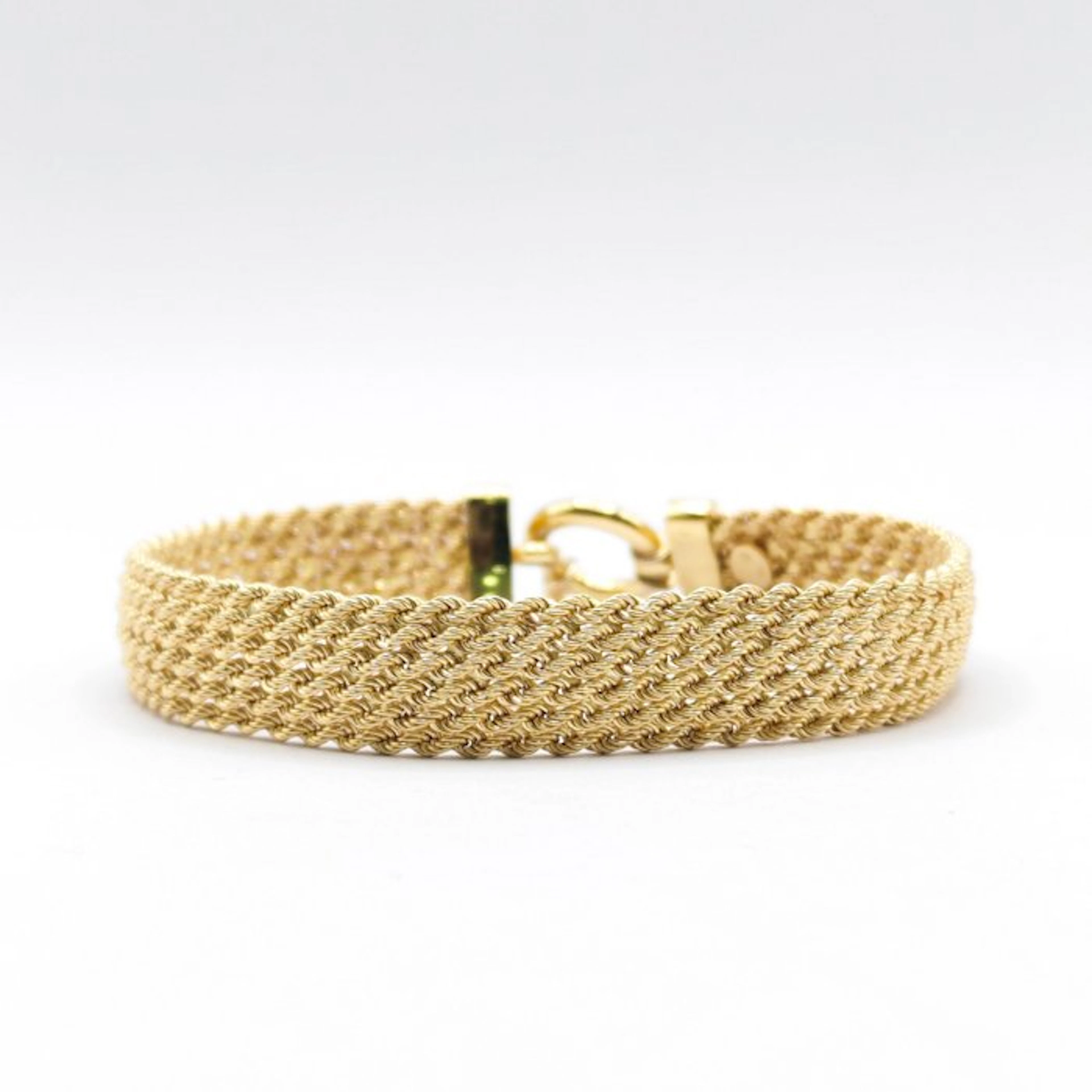 No reserve price - Bracelet - 18 kt. Yellow gold