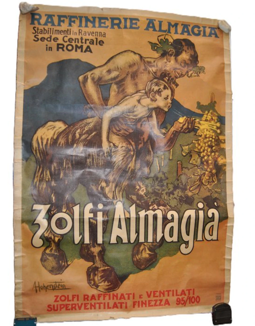 Adolfo Hohenstein - SAIGA Genova - Zolfi Almagià, 1950 - 1950s