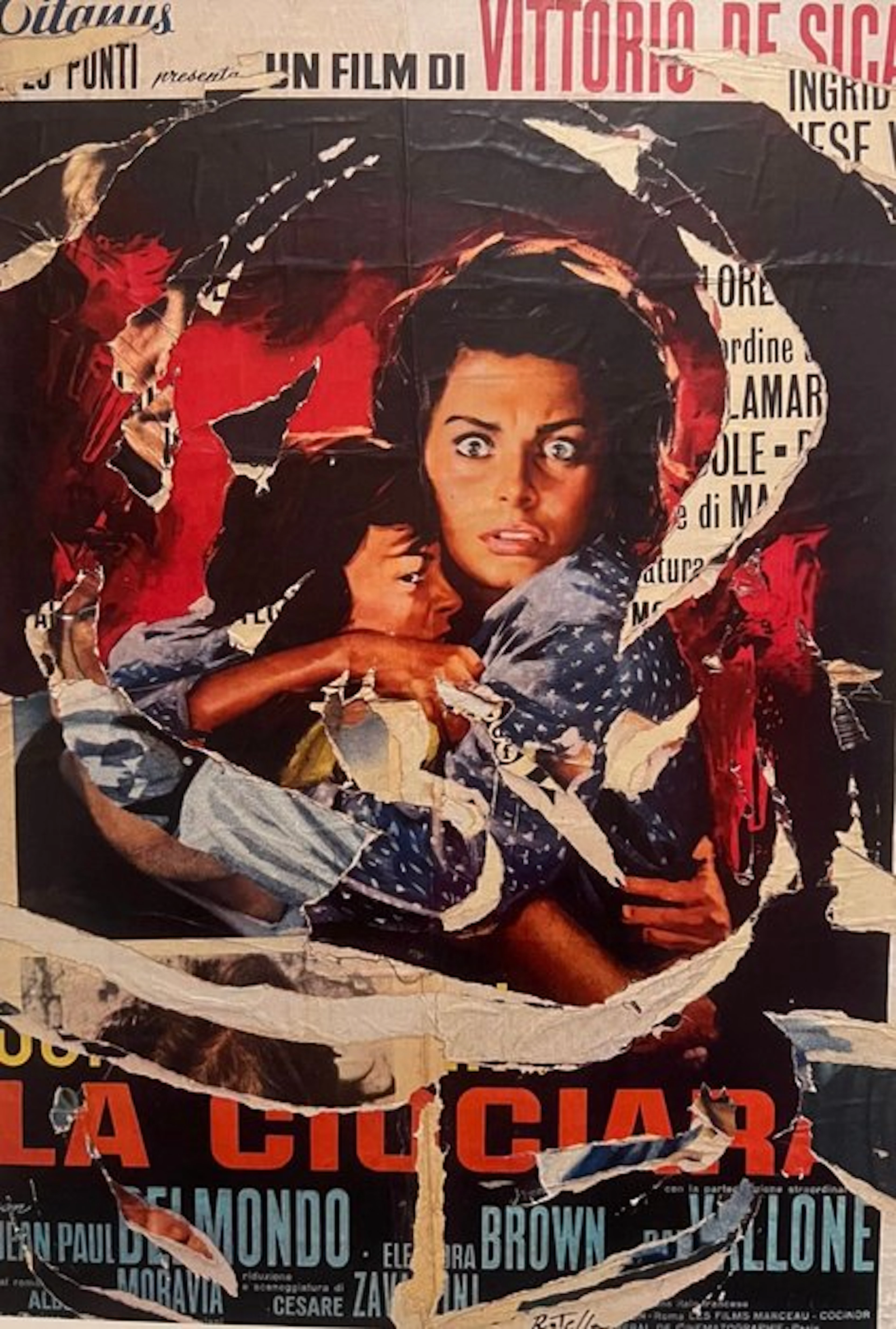Mimmo Rotella (1918-2006) - La Ciociara