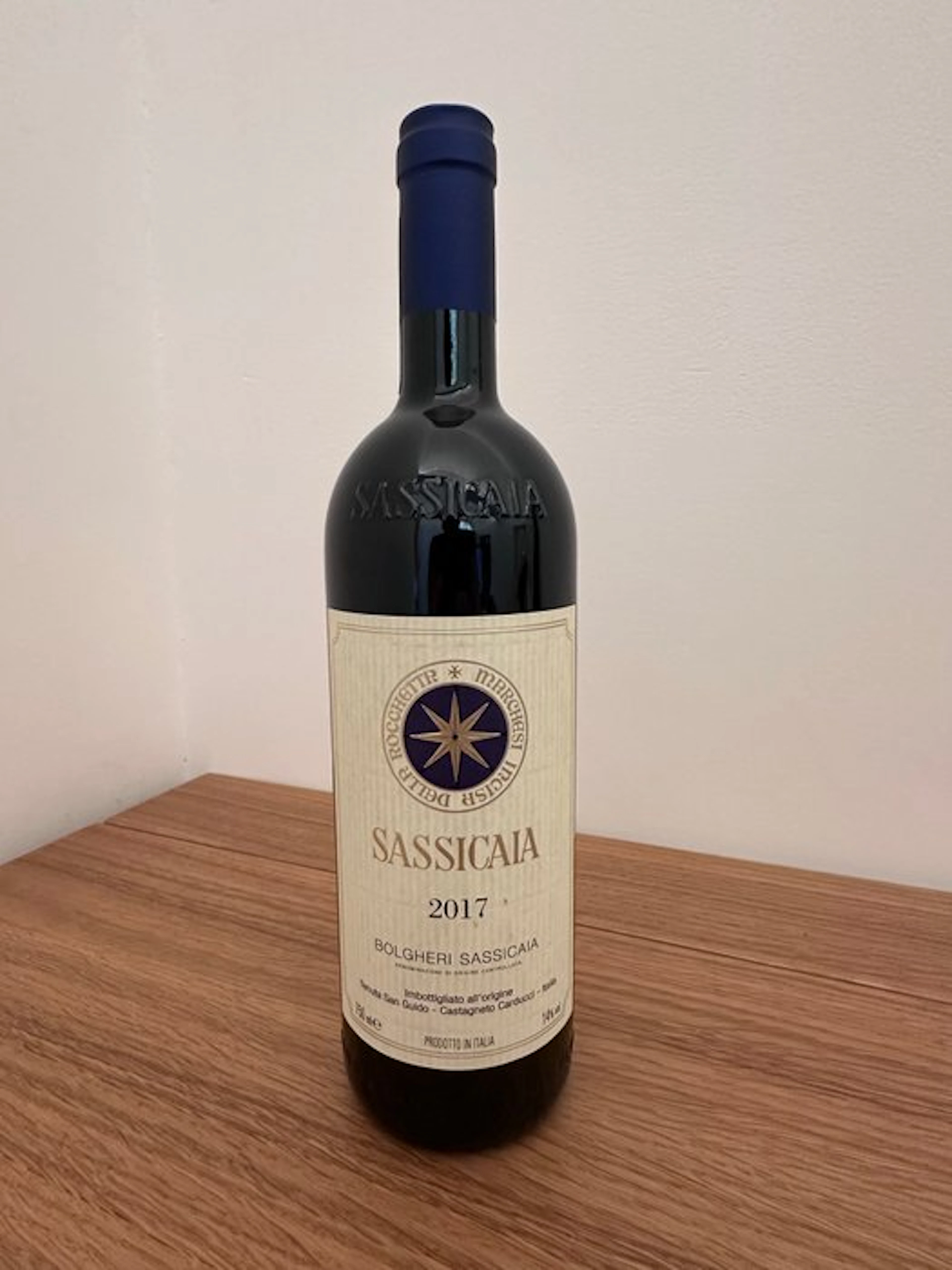 2017 Tenuta San Guido Sassicaia - Super Tuscans - 1 Bottle (0.75L)