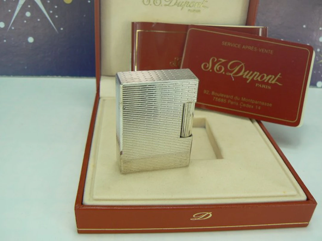 S.T. Dupont - Line 1 - Lighter - Gold plated