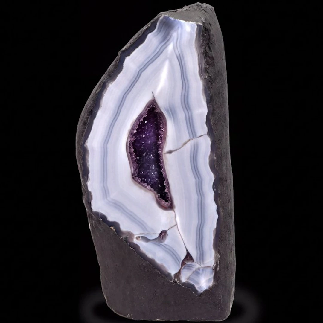 Vivid Amethyst - 31x14x15 cm - Geode- 11.3 kg