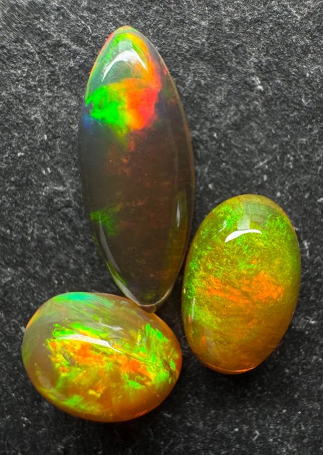 Opal Cabochons- 1.3 g - (3)