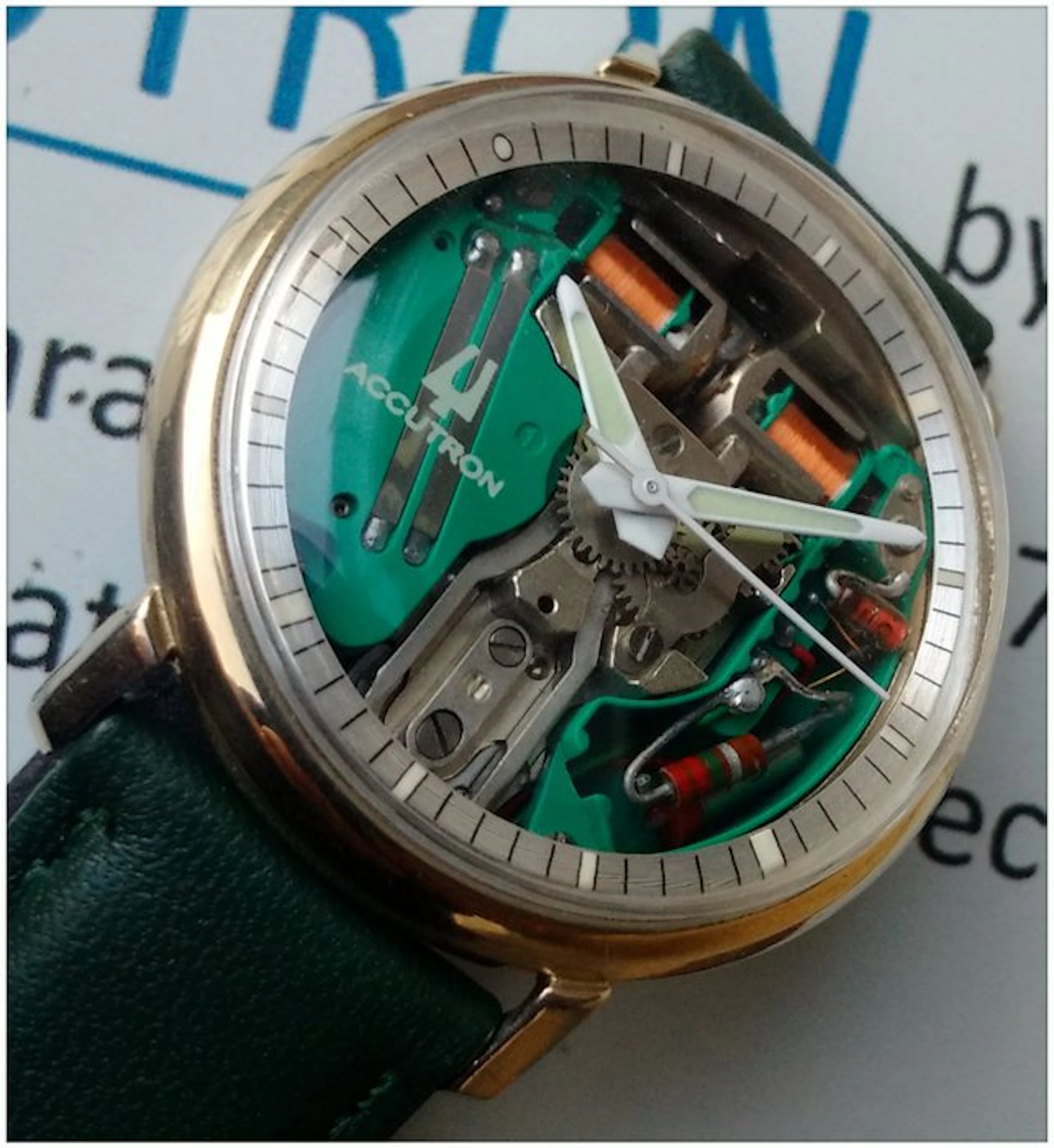 BULOVA Accutron Spaceview Chapter Ring-Révisée - M4-214 - Men - 1964