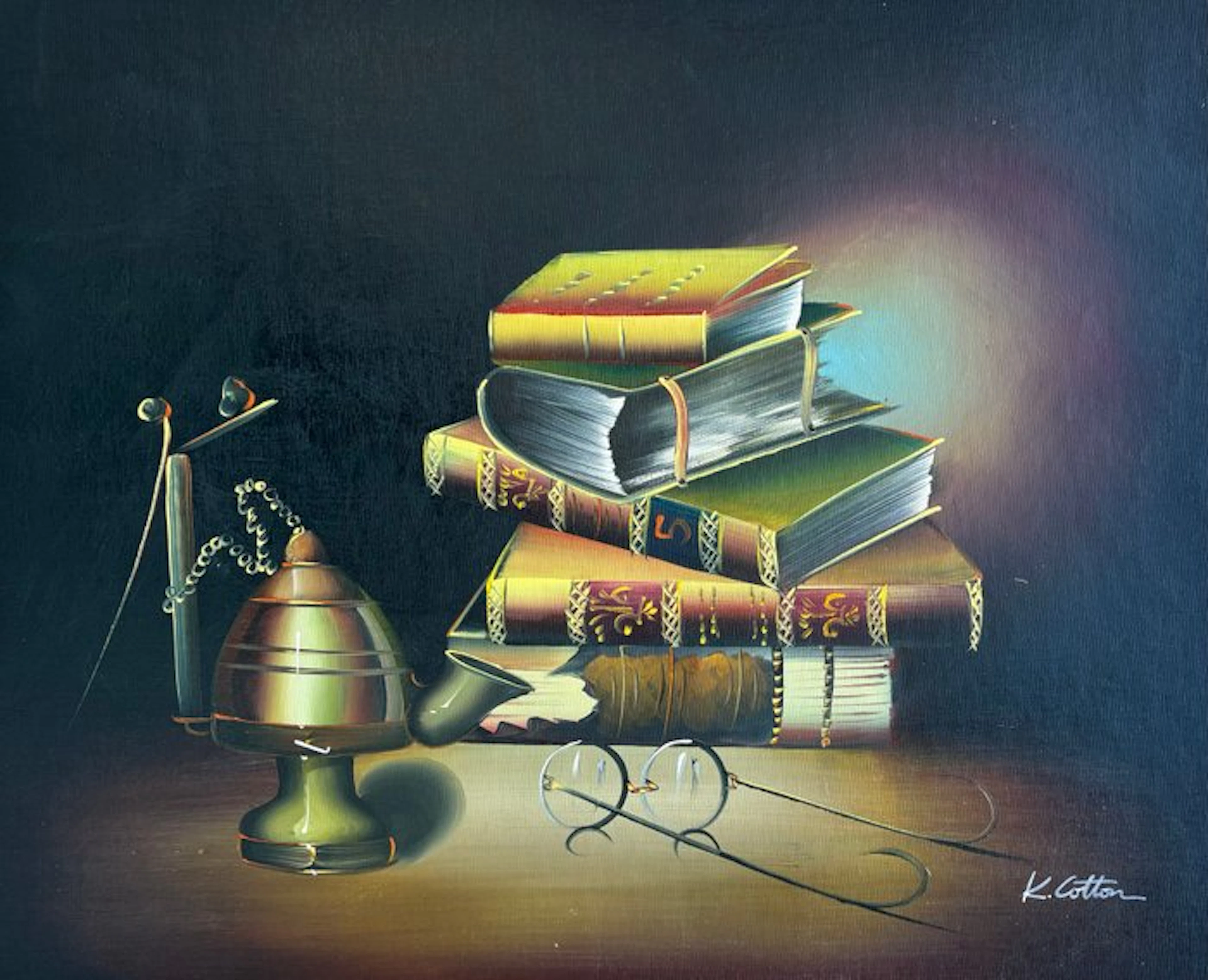 K. Cotton - Entre libros y silencio