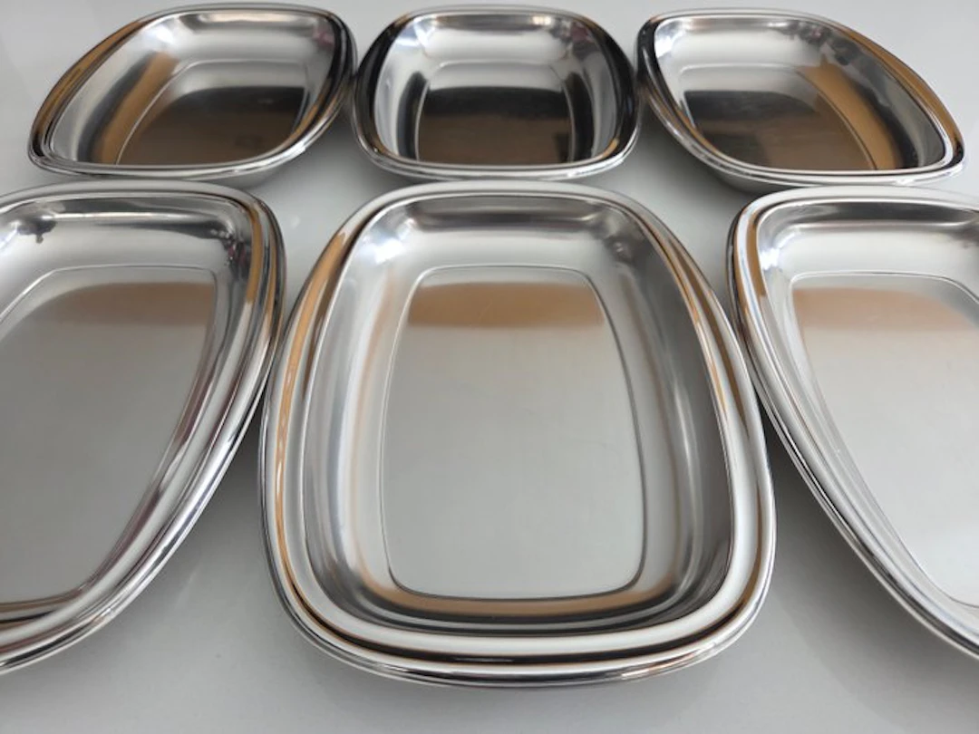 Alessi - Carlo Mazzeri & Anselmo Vitale - Platter (6) - Alessi "No