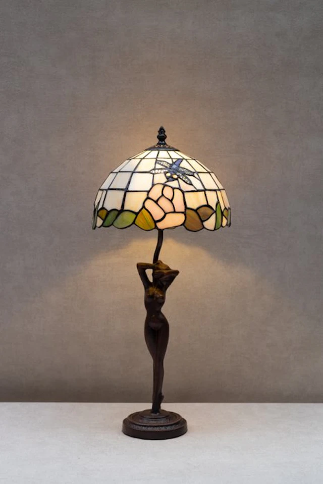 Lamp - Tiffany style - Stained glass