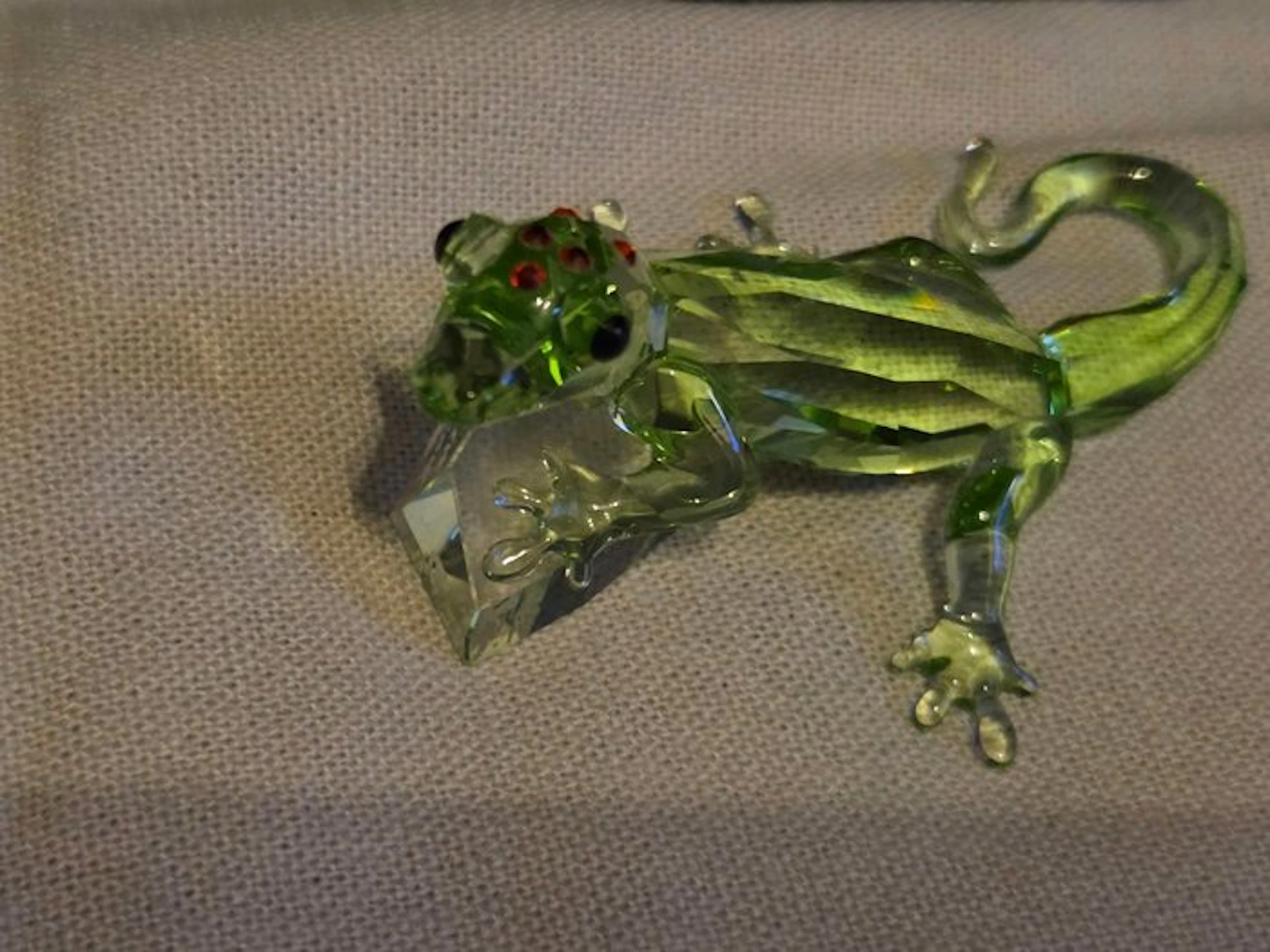 Swarovski - Figurine - SCS - Gecko - Event Piece 2008 - 905541 - Box - Crystal