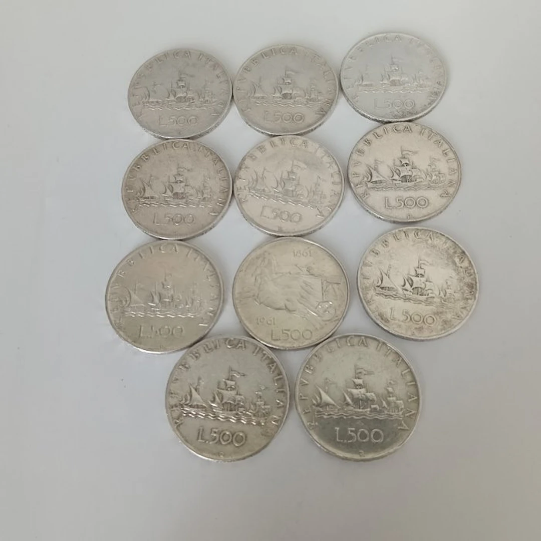 Italy. 500 lire Argento (No reserve price)