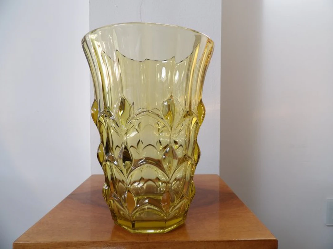 Val Saint Lambert - Charles Graffart - Vase - Ronald - Glass