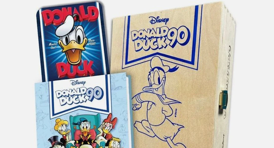 Donald Duck - 3 wooden box - Panini Comics