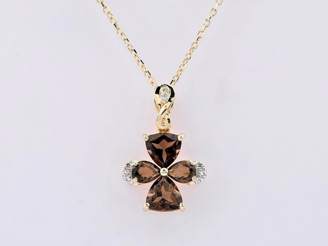 No reserve price - Necklace with pendant - 14 kt