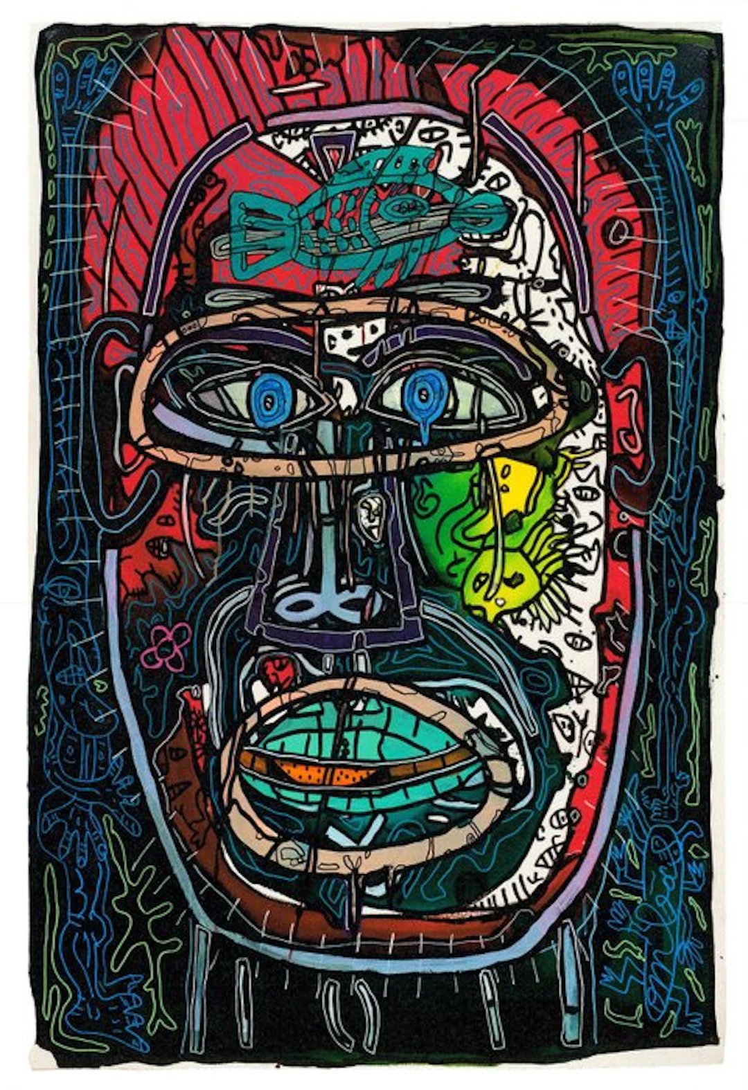 Robert Combas (1957) - Portrait