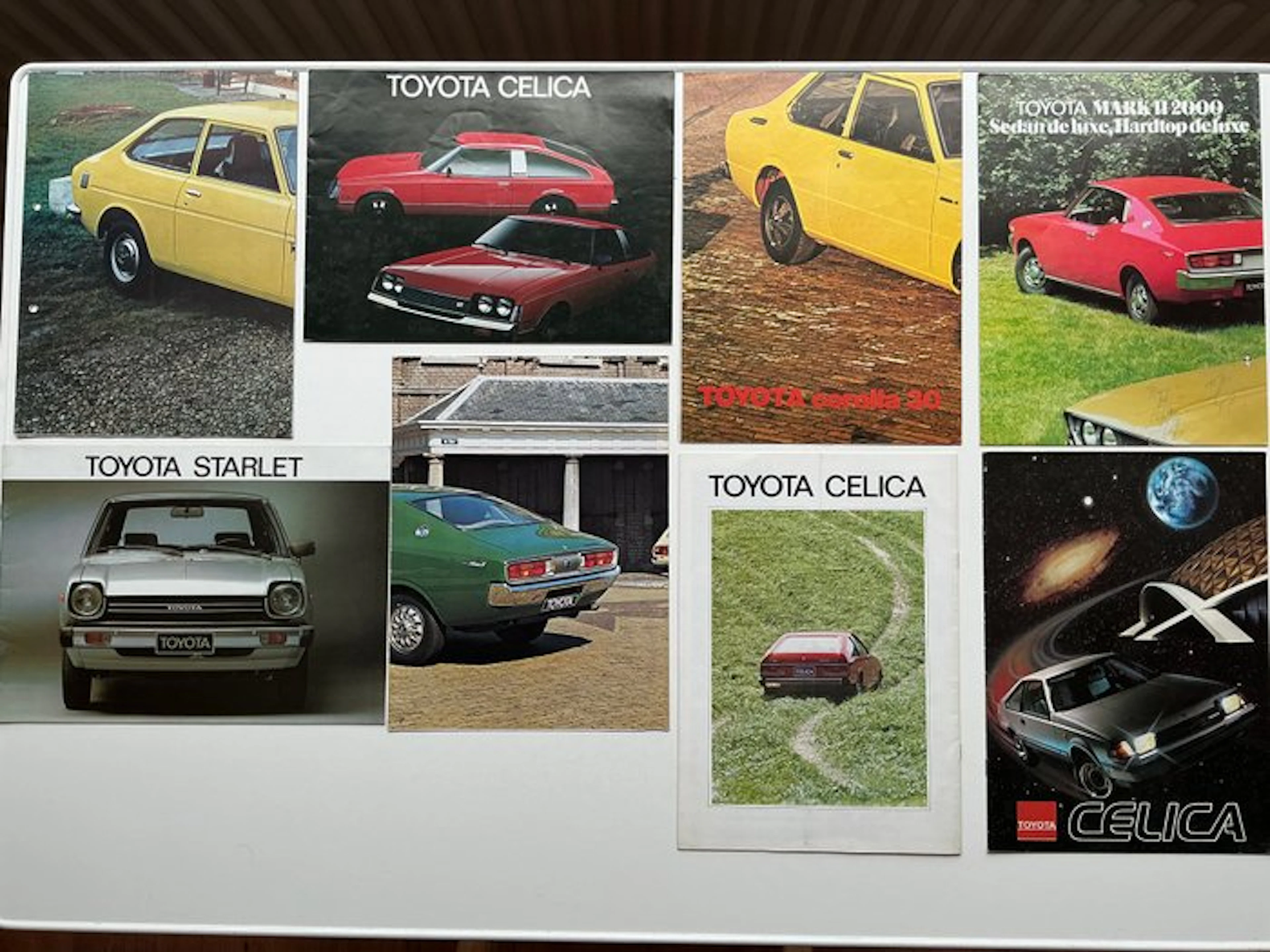 Toyota – Collection of Period Sales Brochures and Technical Data Sheet – Celica
