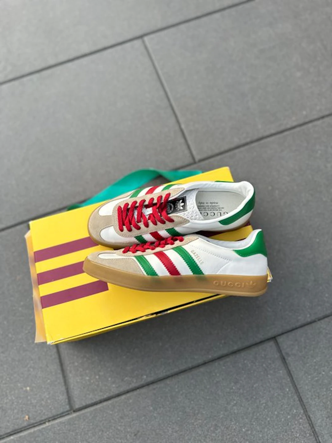 Gucci X Adidas - Gazelle - Sneakers - Size: EU 42 - New with tags