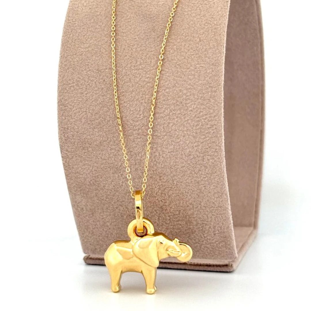 Vieri - Necklace - Elefante - 18 kt. Yellow gold
