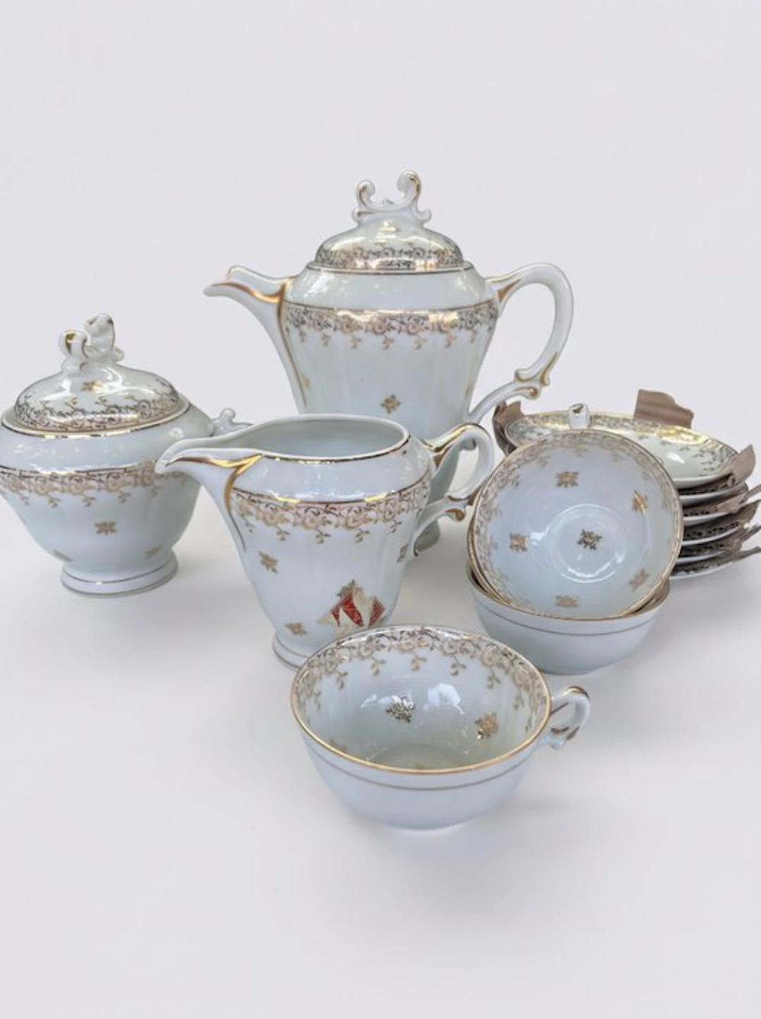 Singer - Coffee set for 6 (15) - singer - Porcelain