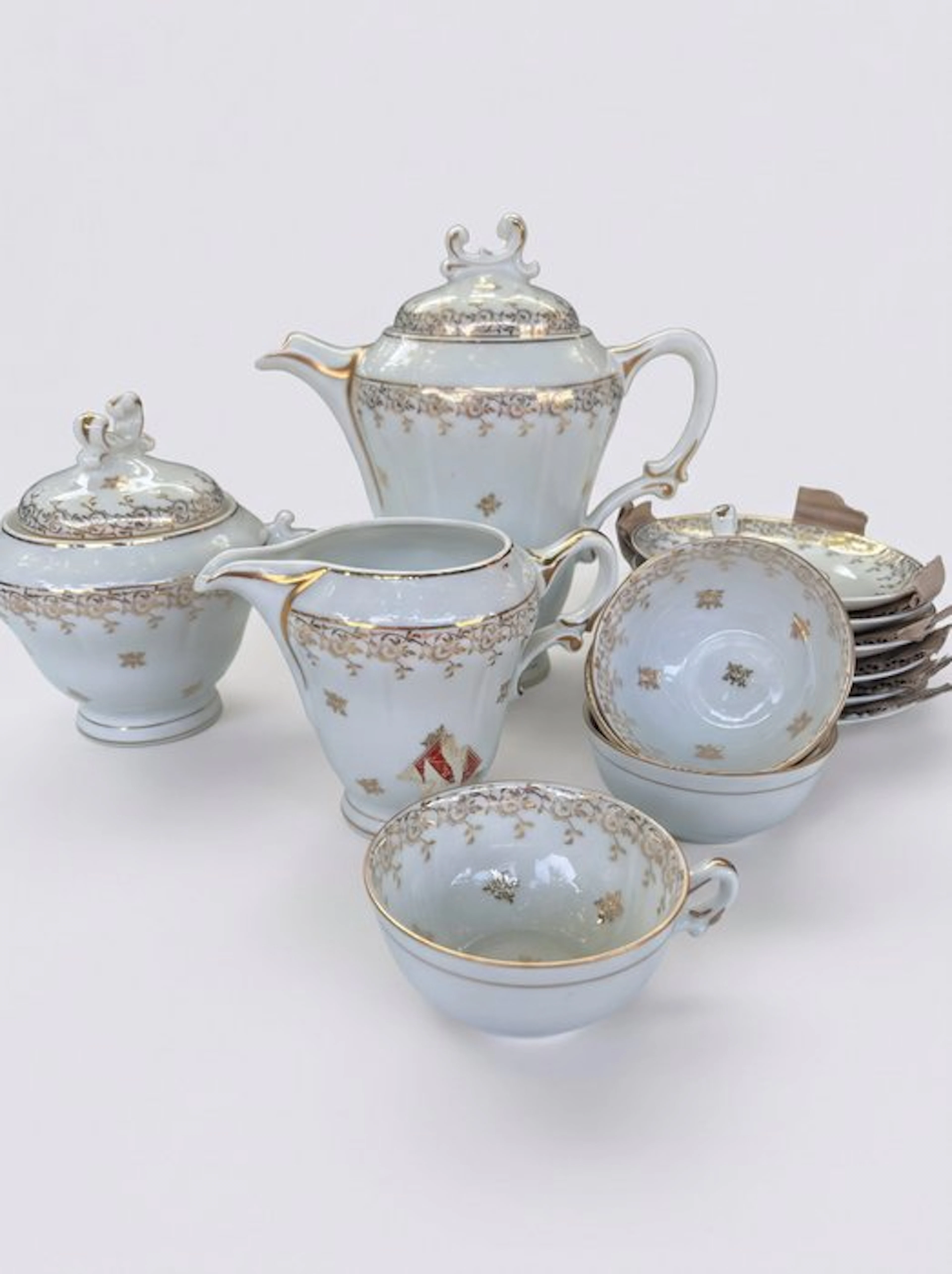 Singer - Coffee set for 6 (15) - singer - Porcelain