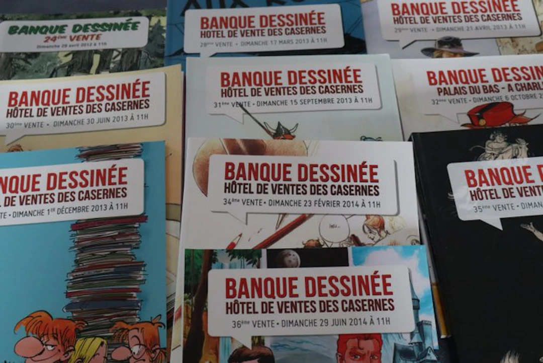 Catalogue de ventes aux enchères - 10x B - 10 Album - First edition - 2012/2014