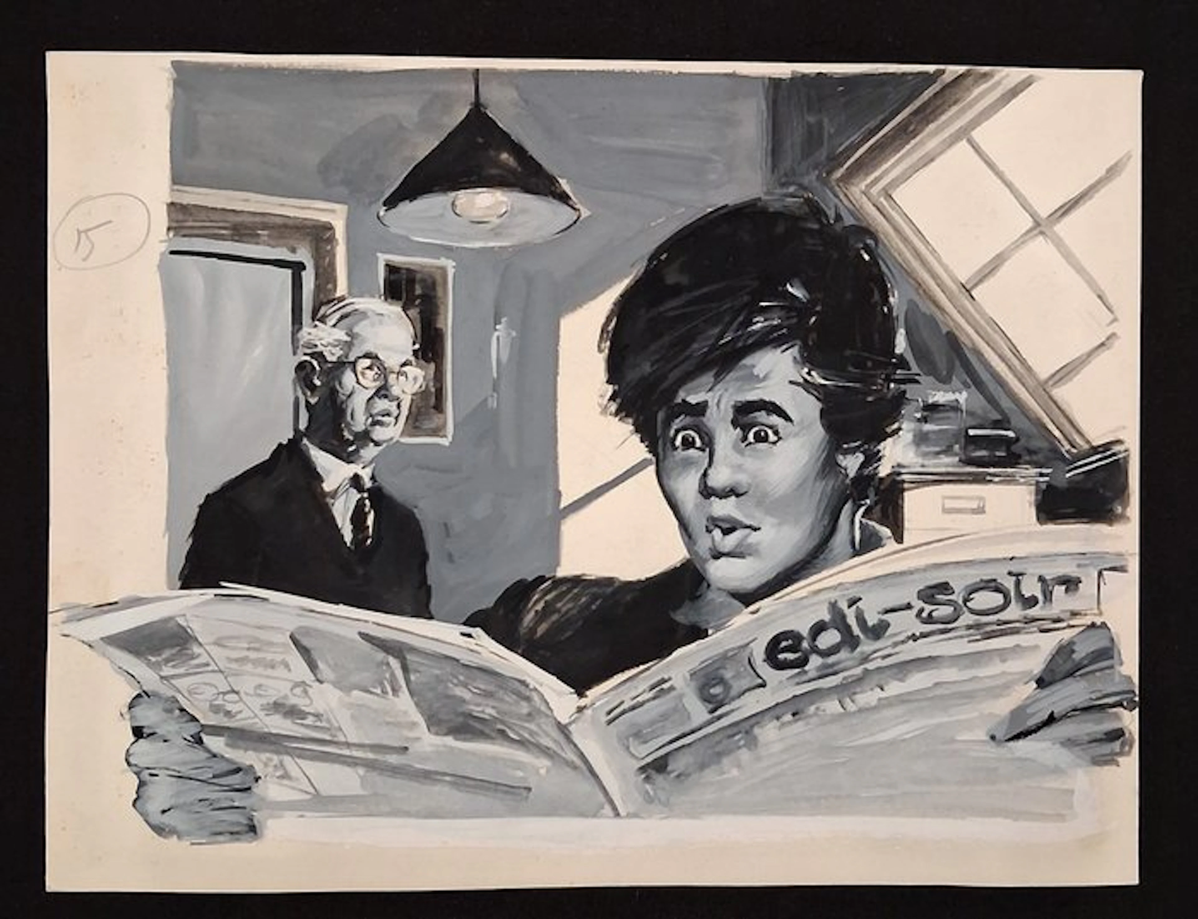 Parras, Antonio - 1 Original drawing - Edi-Soir