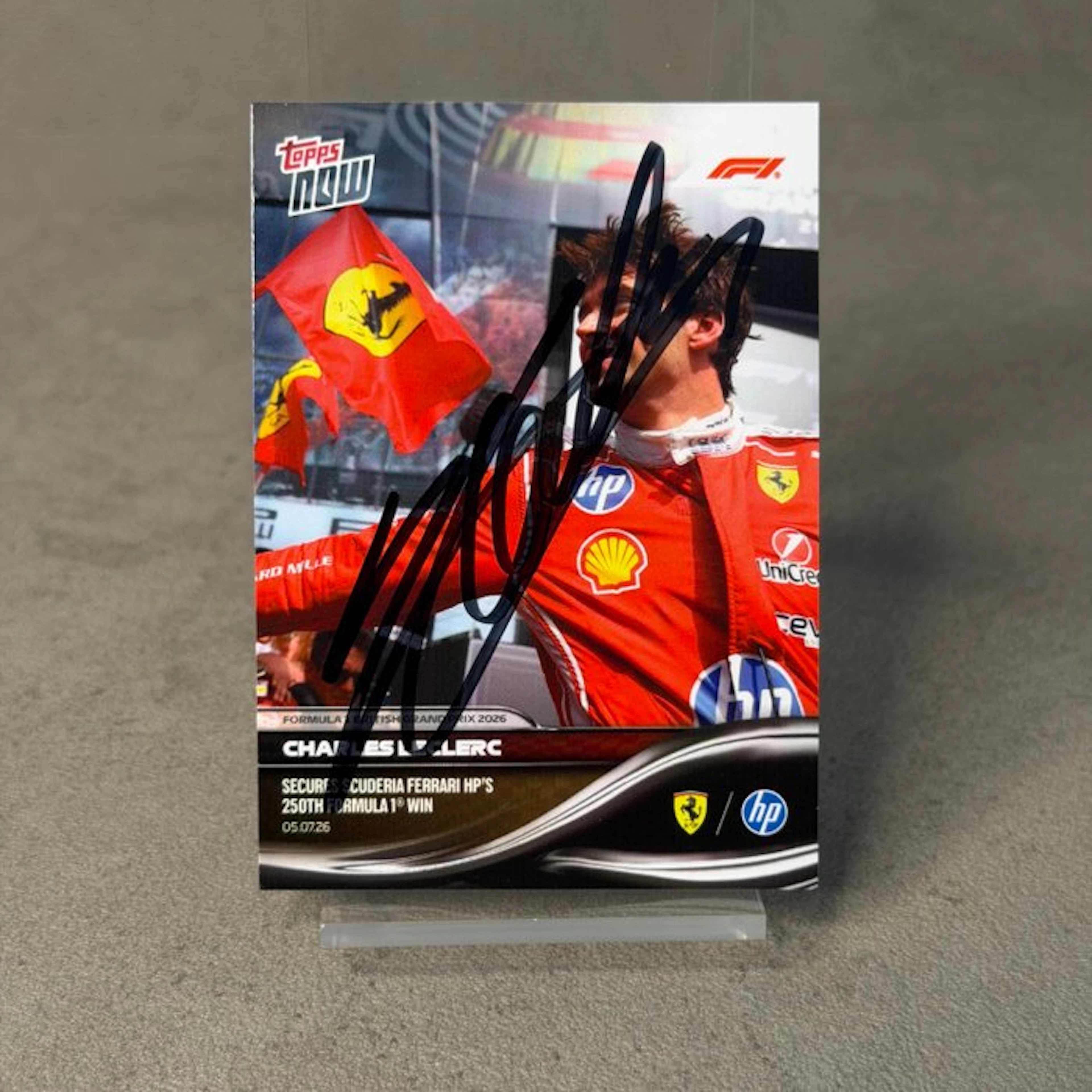 Ferrari - Topps Now - (044) 250th F1 Win for Scuderia...