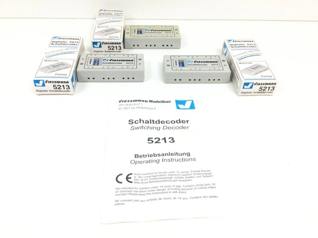 Viessmann H0 - 5213 - Electronics (3) - 3 switch decoders