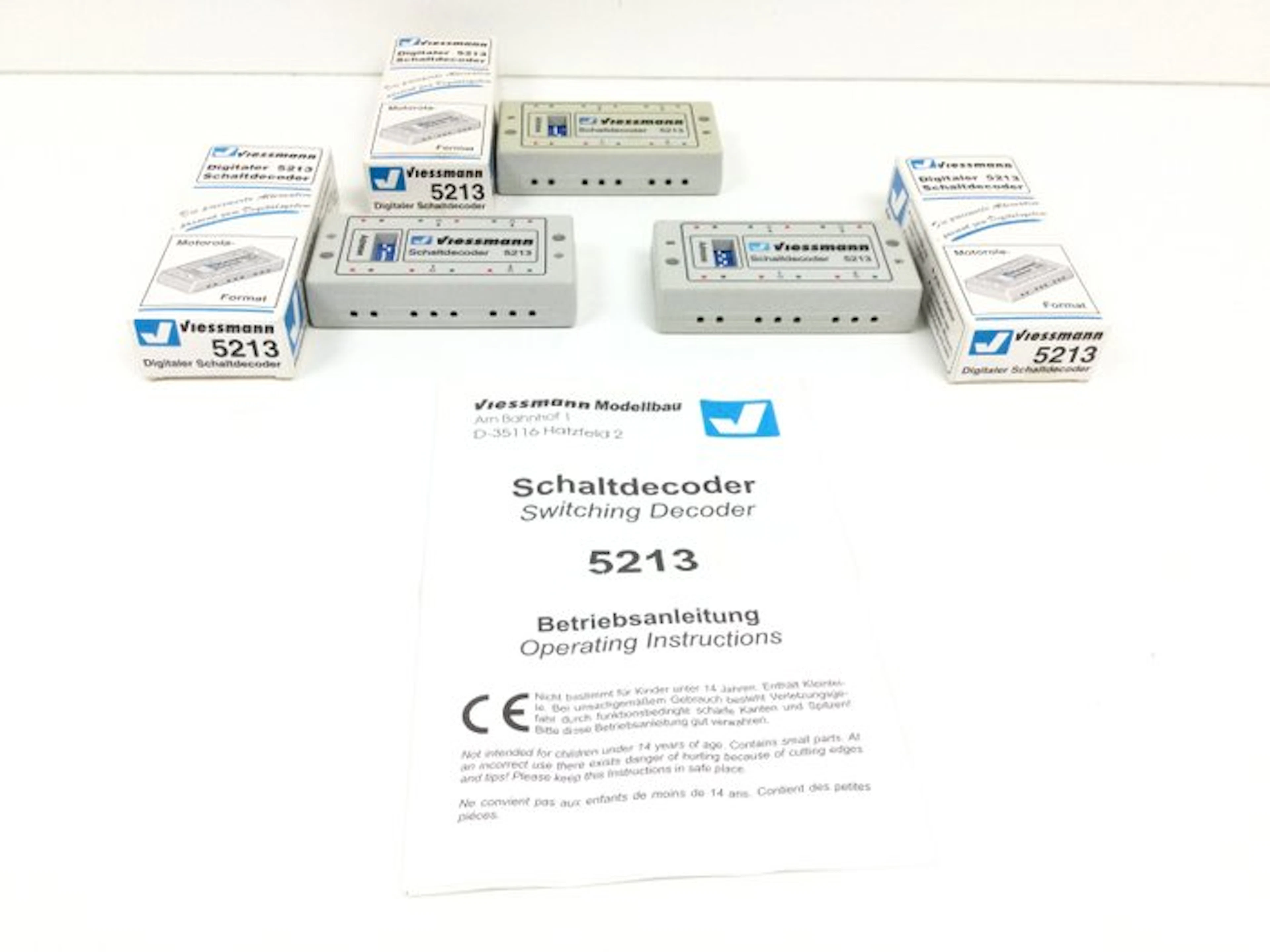 Viessmann H0 - 5213 - Electronics (3) - 3 switch decoders