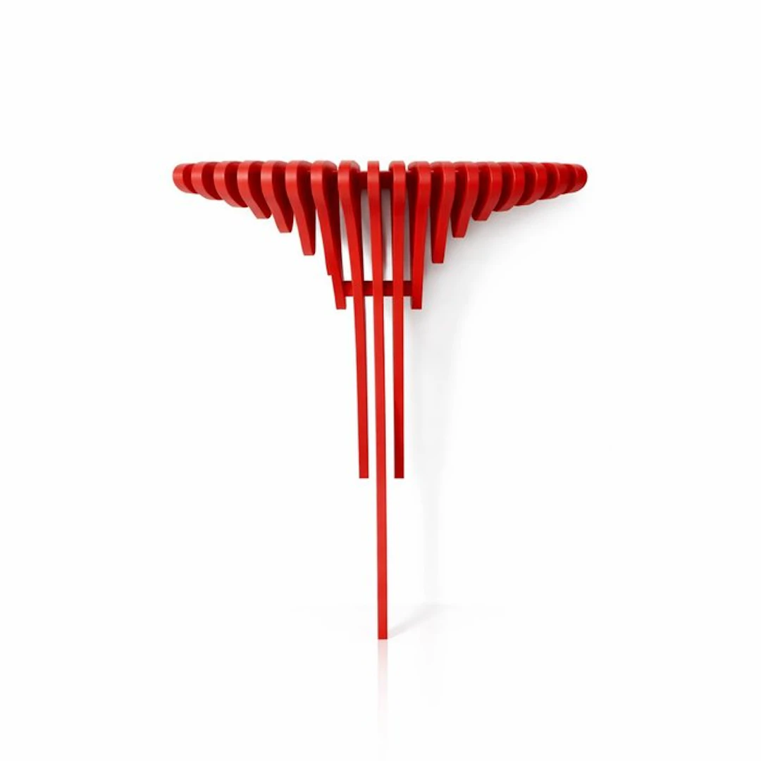 Hutsculpt - Lorenzo Capanna - Console table - Pin - Wood