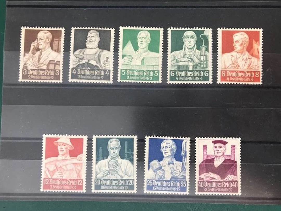 German Empire 1934 - Occupations - Estates - MNH - Michel 556/564