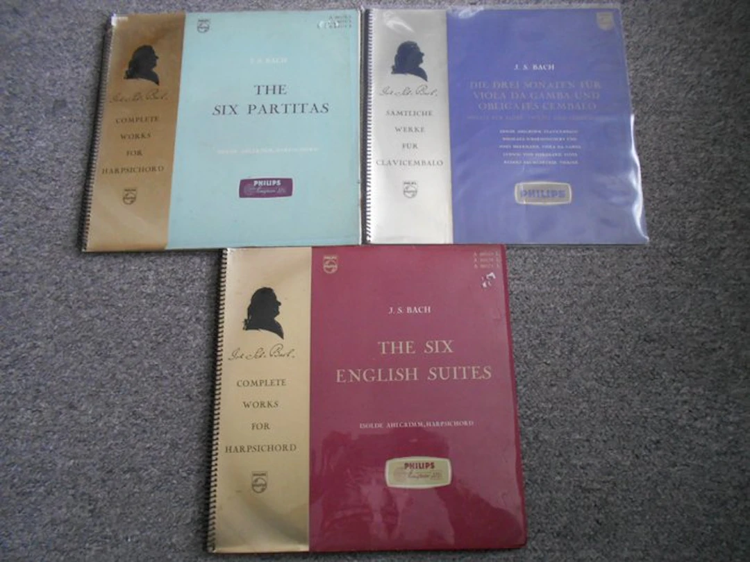 J. S. Bach - Complete Works for Harpsichord (The Six...