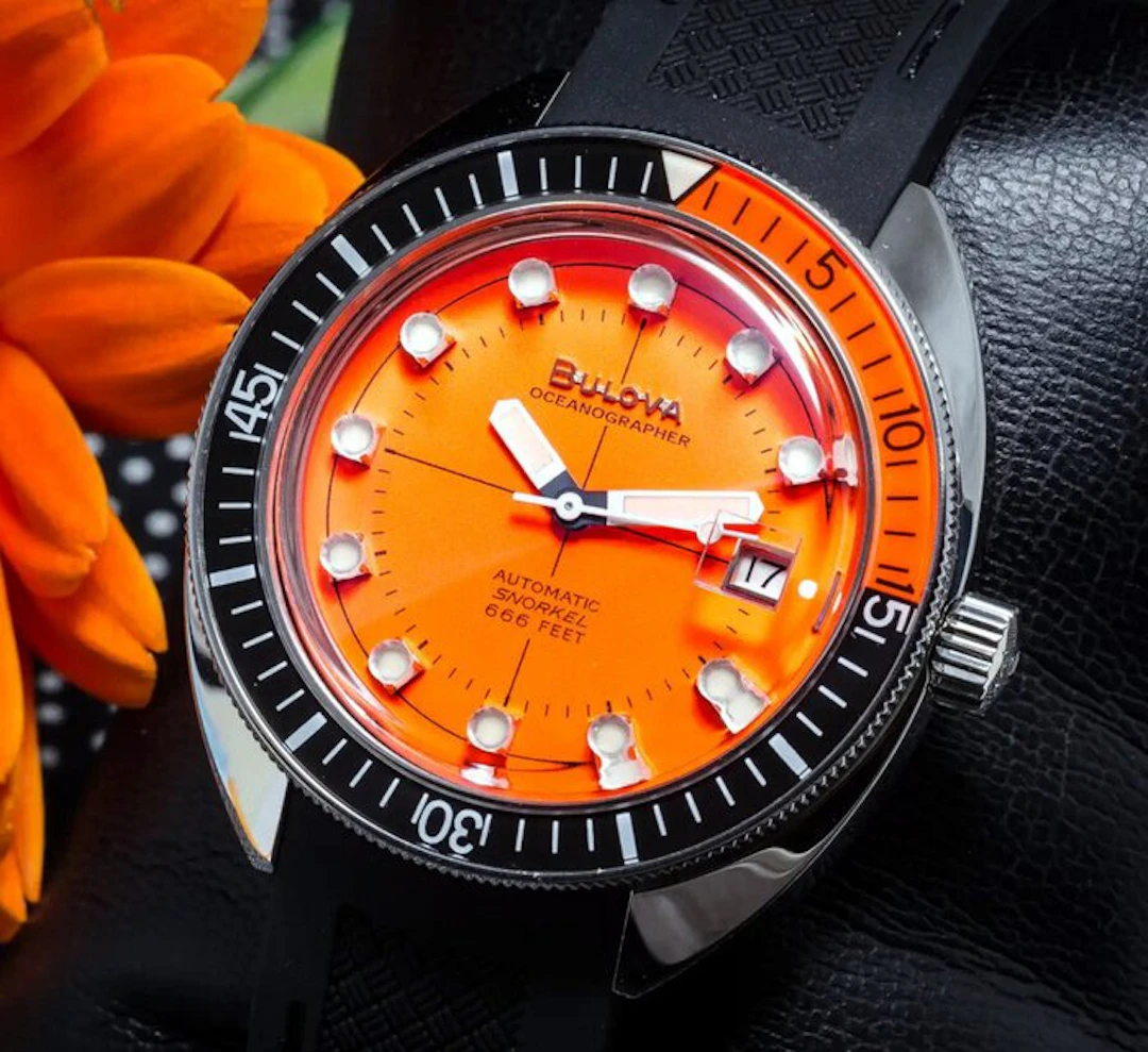 Bulova - Oceanographer - Edition Orange 41,00 mm. - Automatique - Men - 2025