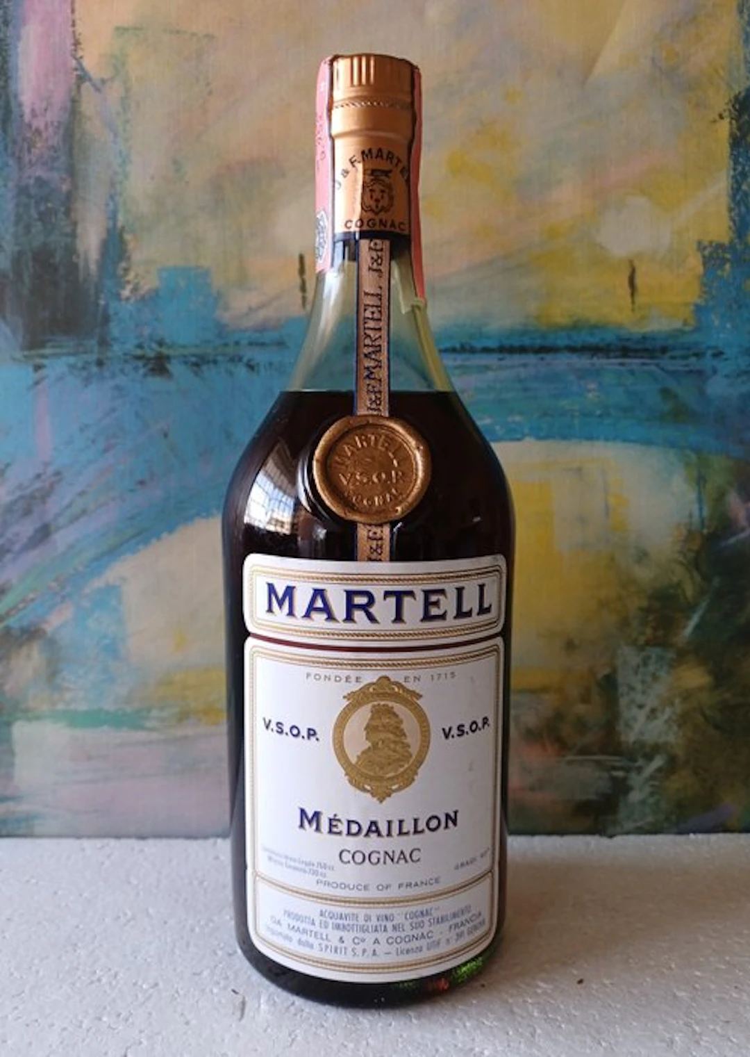 Martell - Médaillon VSOP - b. 1970s - 73cl