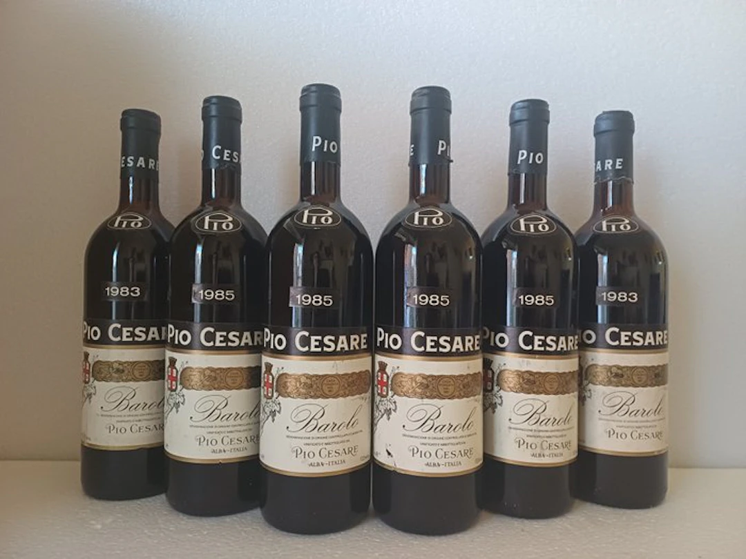 1983 x2 & 1985 x4 Pio Cesare - Barolo - 6 Bottles (0.75L)