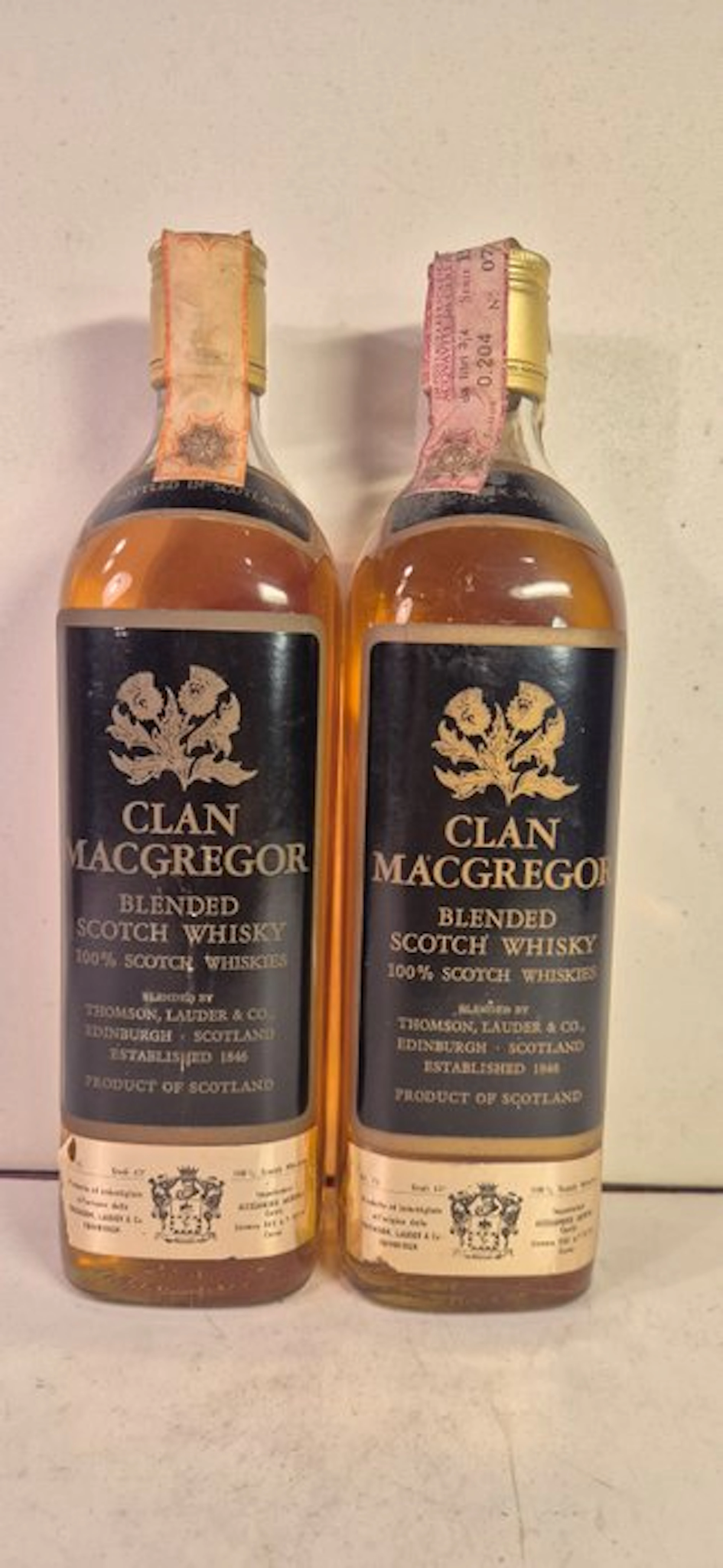 Clan MacGregor - b. 1970s - 75cl - 2 bottles