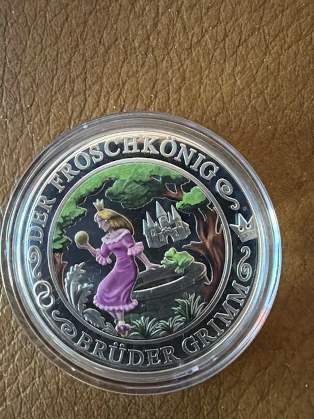 Germany. Silver medal Grimm Märchen - Der Froschkönig - 14,6g (No