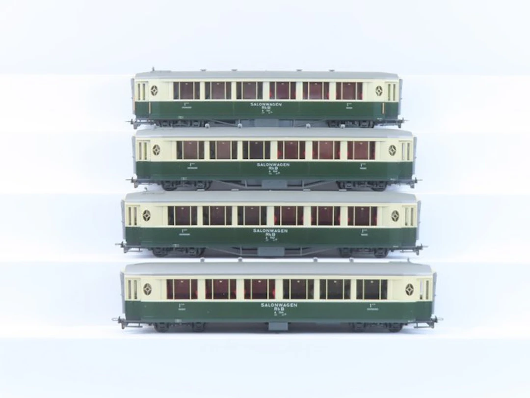 Bemo H0m - 7272 134 - Model train passenger carriage set...