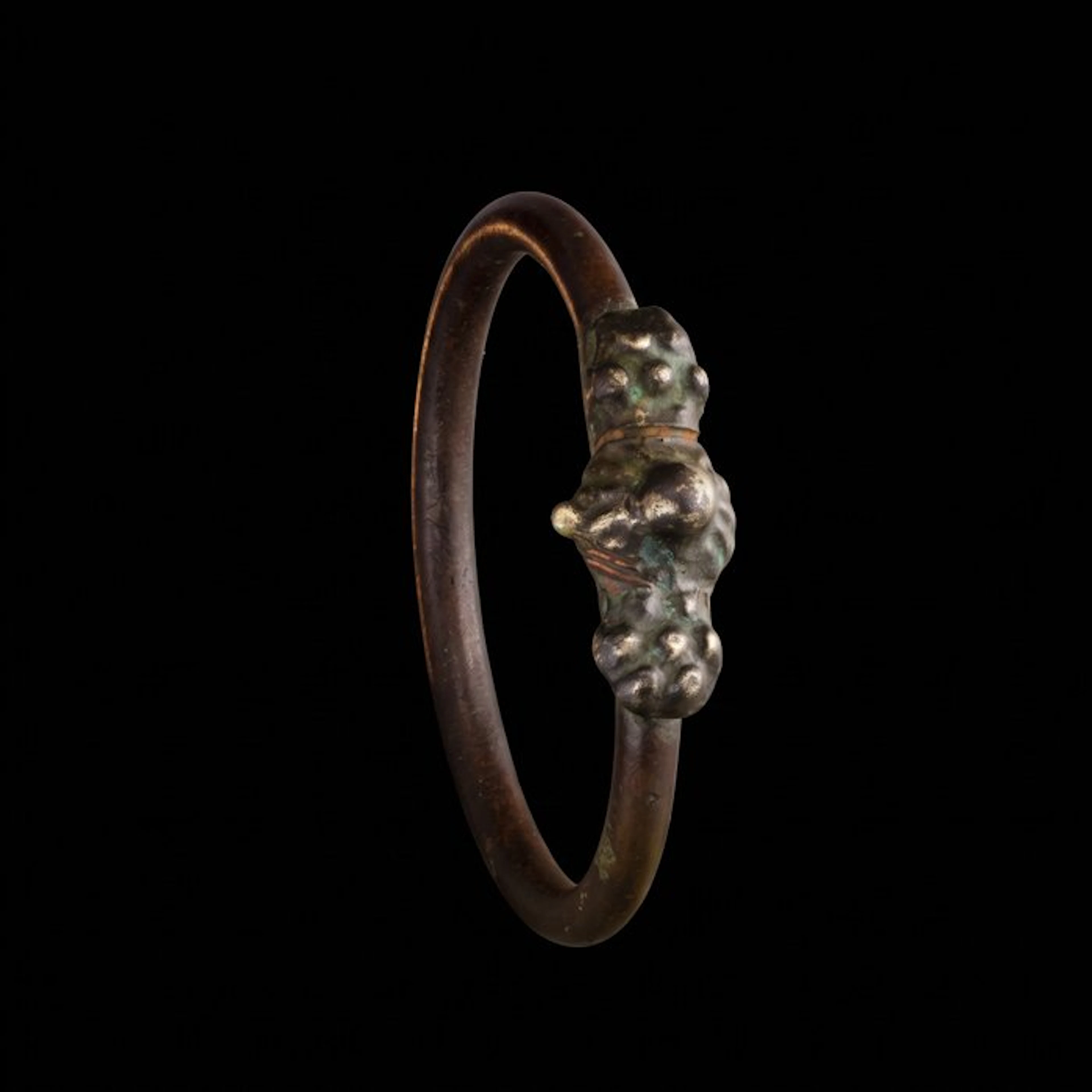 Renaissance Bronze Ring Attributed to the Jewish...