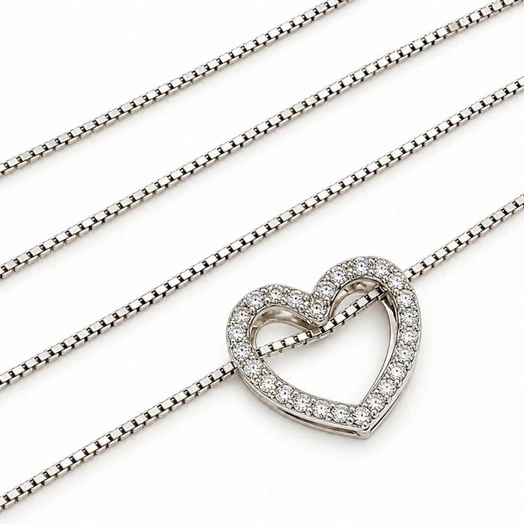 No reserve price - Necklace with pendant - 18 kt