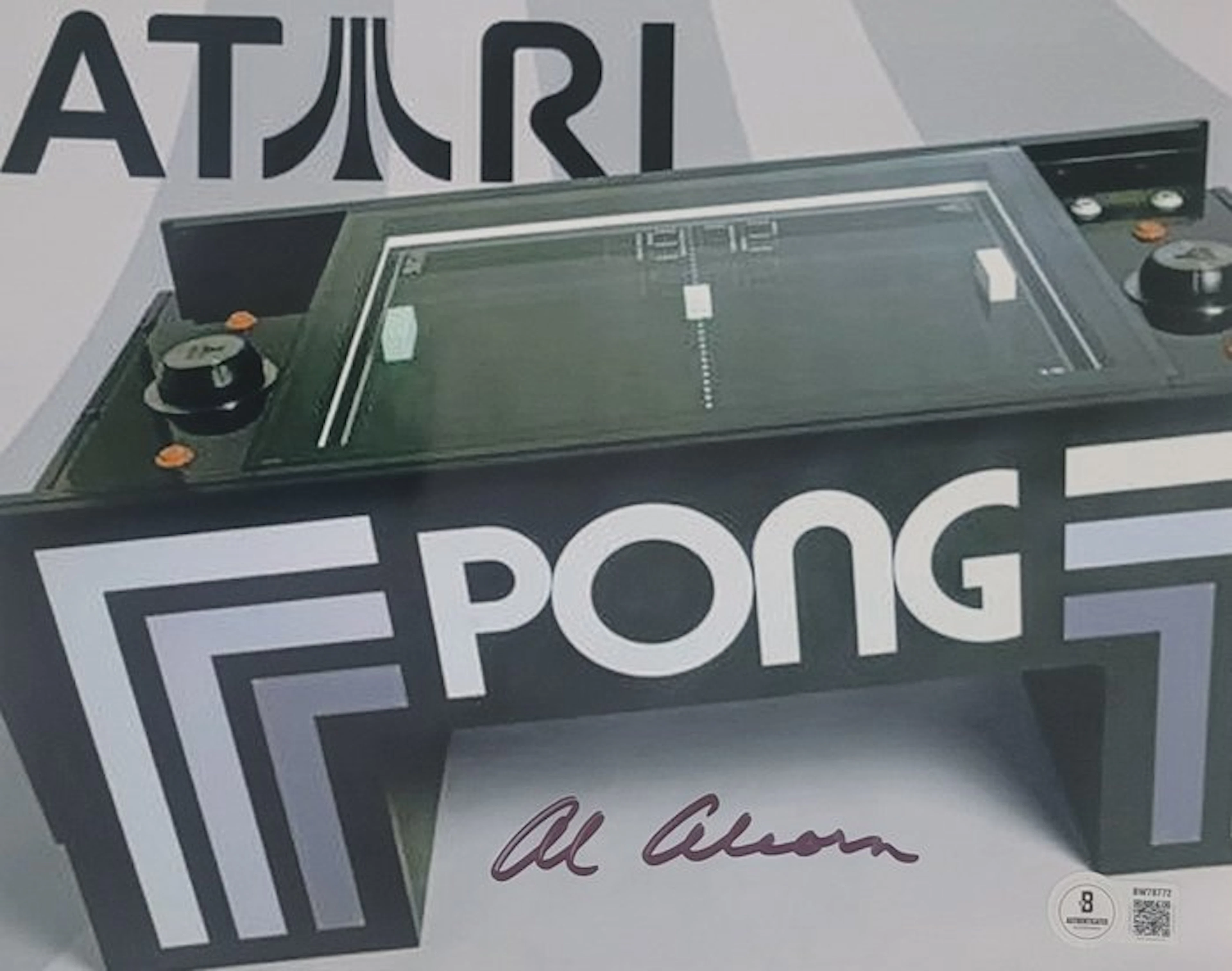 Atari - Rare Autograph From Allan Alcorn Creator of Pong...
