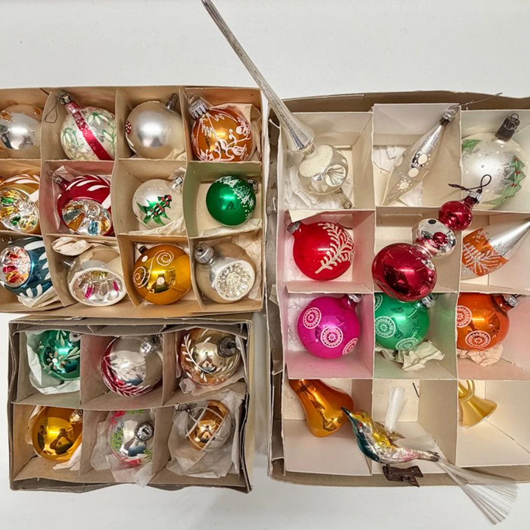 Christmas decoration (30) - Glass, Metal