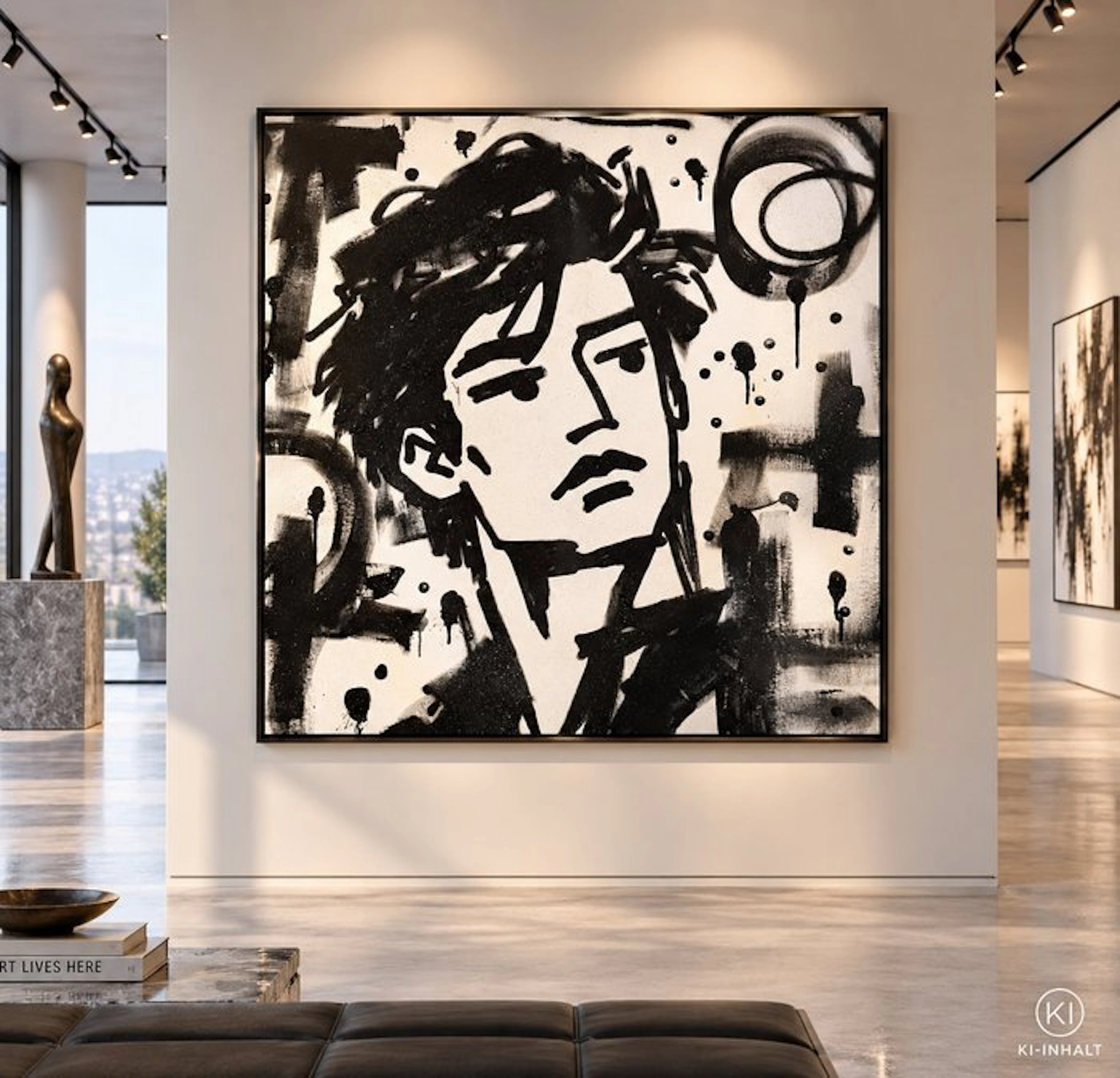 Timo Wedell - Minimalist Graffiti Expression - XL - Timo‘s Lichtenstein