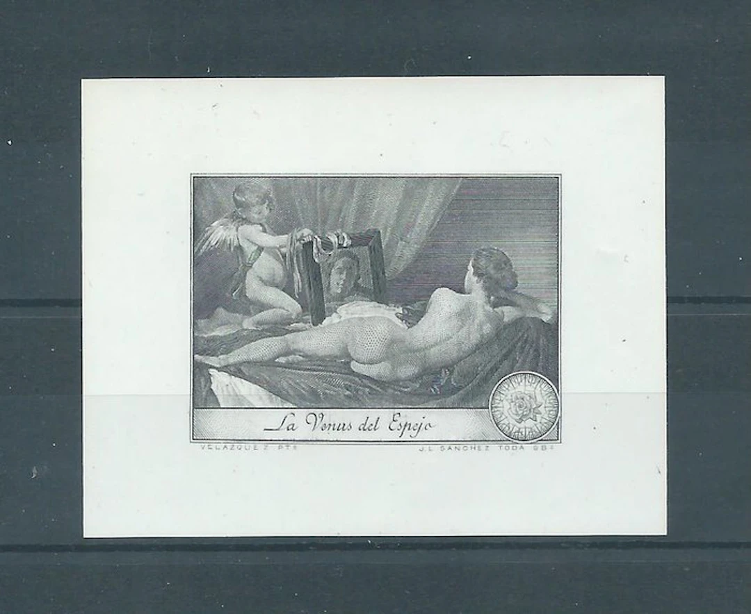 Spain 1930 - Test Venus of the Mirror -Sanchez Toda