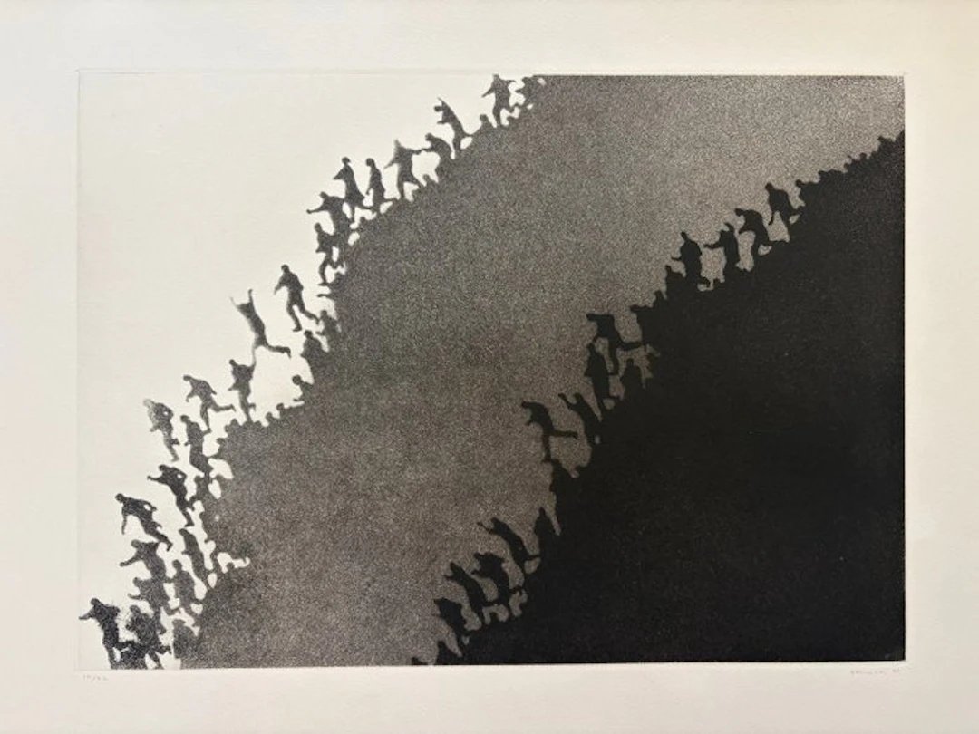 Juan Genovés (1930-2020) - Manifestación