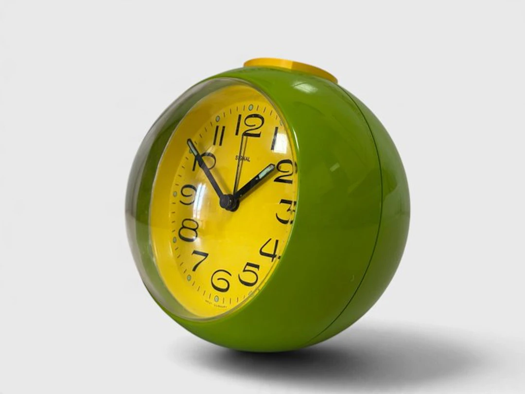 Desk clock - SIGNAL / BLESSING 171950 – 1972 Space Age...